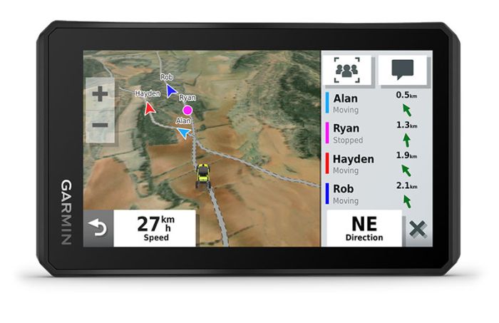 Garmin Tread Group Ride Tracker Touratech Online shop for motorbike accessories